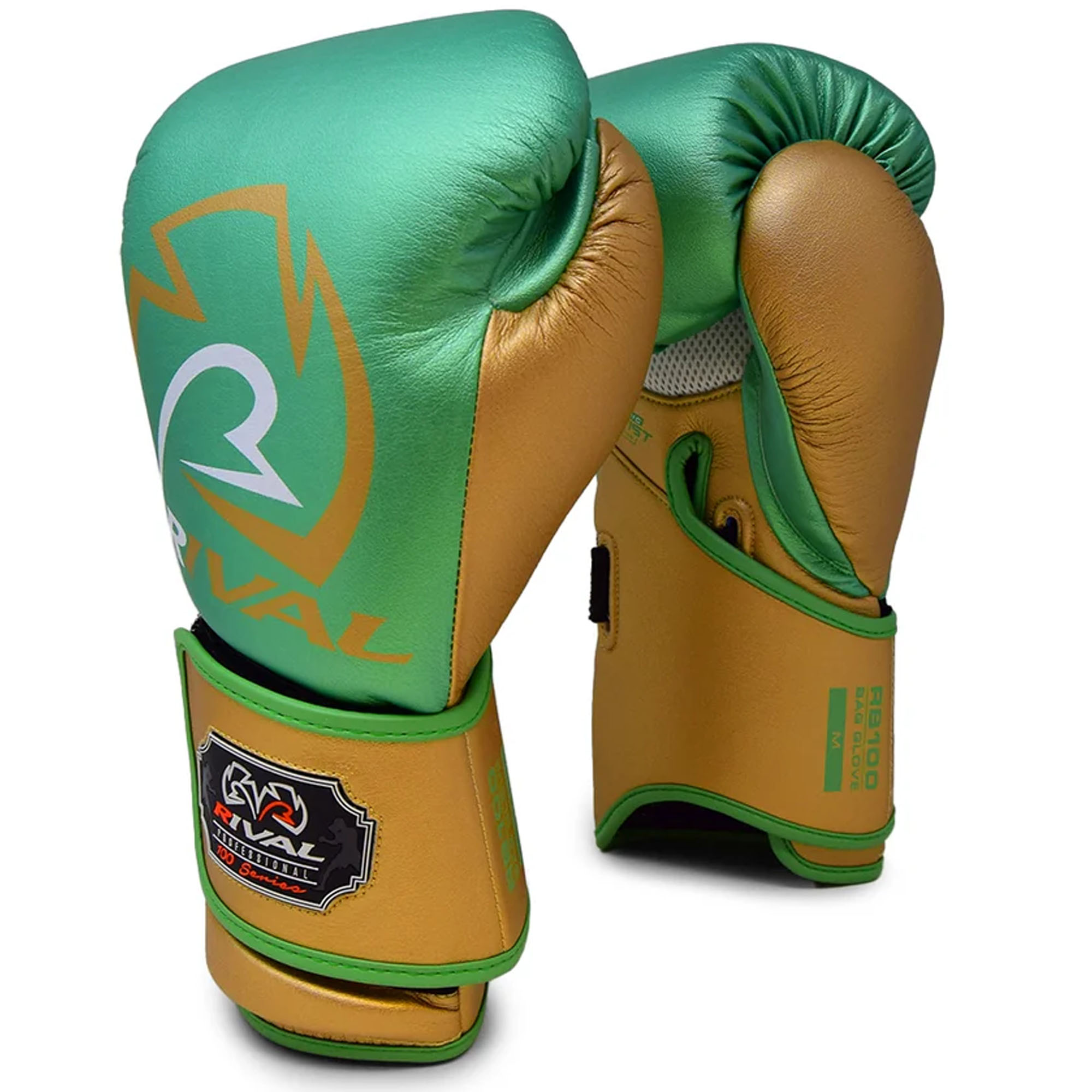 RIVAL Boxing RB100 Professional Bag Gloves, Handcrafted Microfiber
